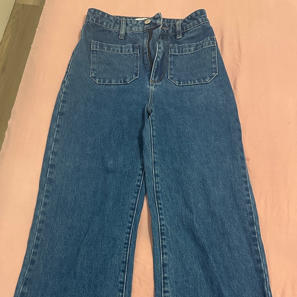 ROLLA'S Deep Blue Flare Jeans